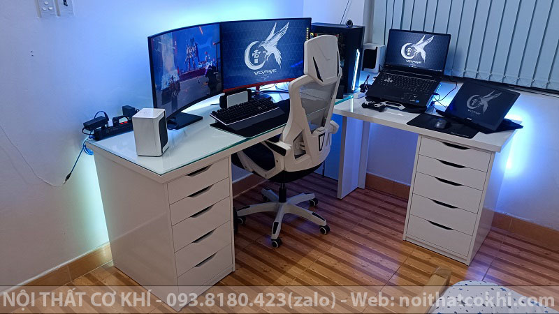 bàn IKEA chữ L